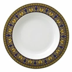 Rosenthal - Versace Medusa Deep Plate Blue 22cm
