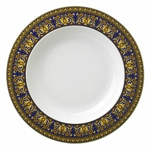 Rosenthal - Versace Medusa Deep Plate Blue 22cm 3 Rosenthal - Versace Medusa Deep Plate Blue 22cm