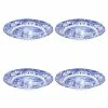 Spode - Blue Italian Soup Plate Set 4pce 1 Spode - Blue Italian Soup Plate Set 4pce -Ecology Shop 117779 Large