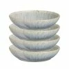 Denby - Halo Speckle Pasta Bowls Set Of 4 1 Denby - Halo Speckle Pasta Bowls Set Of 4 -Ecology Shop 121595 Large