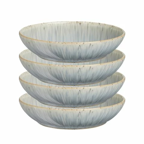 Denby - Halo Speckle Pasta Bowls Set Of 4 3 Denby - Halo Speckle Pasta Bowls Set Of 4