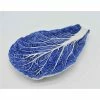 Zanatta - Dutch Blue Chard's Leaf Snack Dish 27x19cm 2 Zanatta - Dutch Blue Chard's Leaf Snack Dish 27x19cm -Ecology Shop 124079 Large
