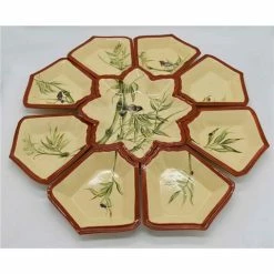 Zanatta - Snack Dish With Bamboo Design XL