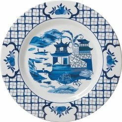 The Enchanted Home - Pagoda Melamine Charger 35cm