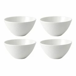 Wedgwood - GIO White Dip Bowl Set 4pce