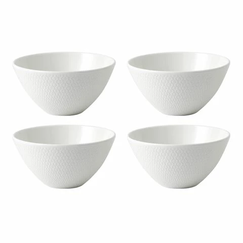Wedgwood - GIO White Dip Bowl Set 4pce 3 Wedgwood - GIO White Dip Bowl Set 4pce
