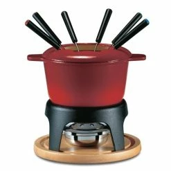 Swissmar - Sierra Fondue Set 11pce Cherry Red