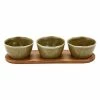 Ladelle - Sanctuary Reactive Bowl Set 4pce 1 Ladelle - Sanctuary Reactive Bowl Set 4pce -Ecology Shop 159502 Large