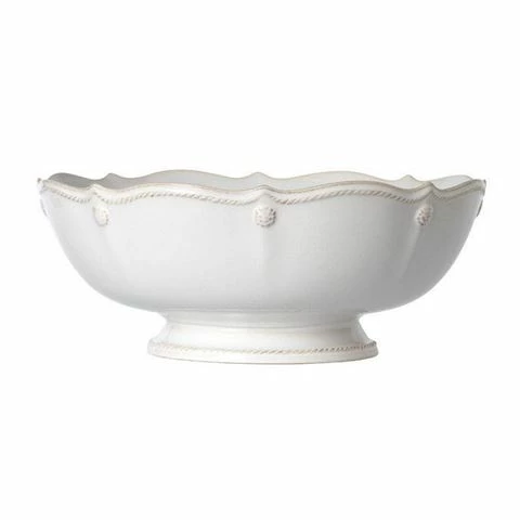 Juliska - Berry & Thread Whitewash Footed Fruit Bowl 28cm 3 Juliska - Berry & Thread Whitewash Footed Fruit Bowl 28cm
