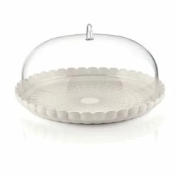 Guzzini - Tiffany Small Cake Serving 30cm White