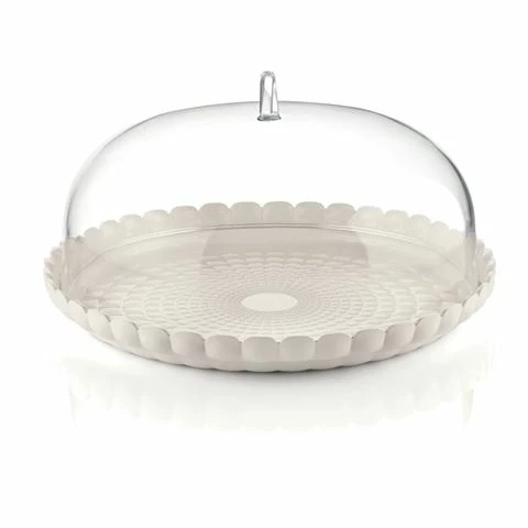 Guzzini - Tiffany Small Cake Serving 30cm White 3 Guzzini - Tiffany Small Cake Serving 30cm White