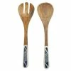Coastal Home - Wooden Salad Servers Set 2 Coastal Home - Wooden Salad Servers Set -Ecology Shop 161581 Large