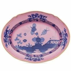 Richard Ginori - Oriente Italiano Collection Oval Platter Azalea 29.3x38.5cm