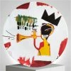 Ligne Blanche - Jean-Michel Basquiat Trumpet Plate 21cm 1 Ligne Blanche - Jean-Michel Basquiat Trumpet Plate 21cm -Ecology Shop 166821 Large