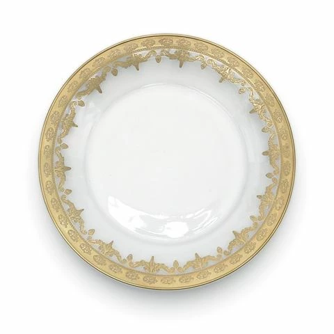 Arte Italica - Vetro Gold Salad / Dessert Plate 19cm 3 Arte Italica - Vetro Gold Salad / Dessert Plate 19cm