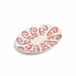 ThemisZ - Peacock Athenee Pink Serving Platter 36cm