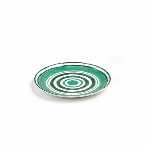 ThemisZ - Maze Green Dessert Plate 24cm 3 ThemisZ - Maze Green Dessert Plate 24cm