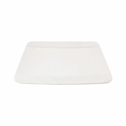 Villeroy & Boch V&B - Manufacture Rock White Square Flat Plate 3 Villeroy & Boch V&B - Manufacture Rock White Square Flat Plate