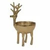 French Country - Reindeer Sweets Bowl Gold Small 19cm 1 French Country - Reindeer Sweets Bowl Gold Small 19cm -Ecology Shop 177860 Large