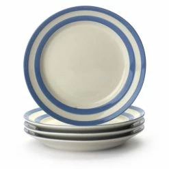 Cornishware - Side Plate Blue Set Of 4