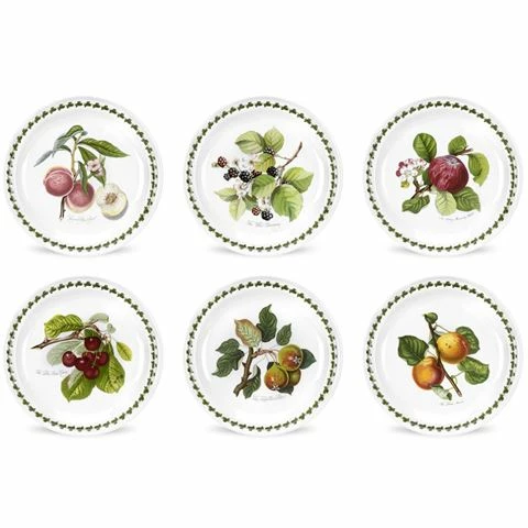 Portmeirion - Pomona Entree Plate Set 20cm 6pce 3 Portmeirion - Pomona Entree Plate Set 20cm 6pce
