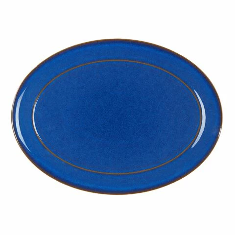 Denby - Imperial Blue Oval Platter 3 Denby - Imperial Blue Oval Platter