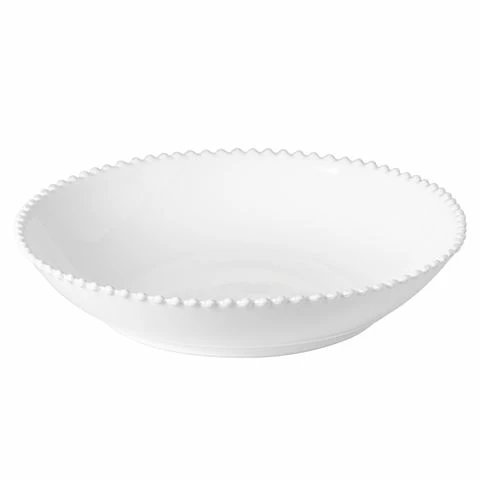 Costa Nova - Pearl White Pasta Bowl 34cm 3 Costa Nova - Pearl White Pasta Bowl 34cm