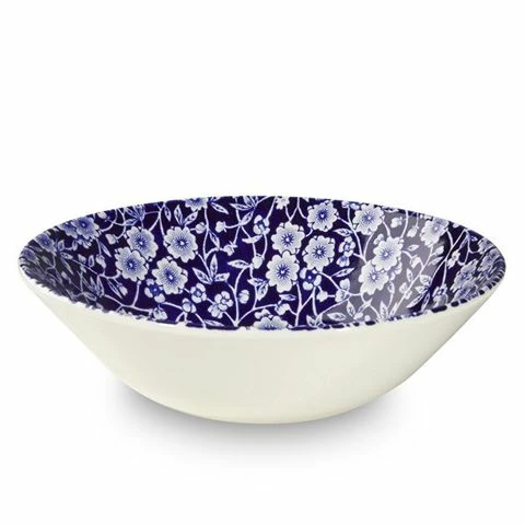 Burleigh - Blue Calico Cereal Bowl 16cm 3 Burleigh - Blue Calico Cereal Bowl 16cm
