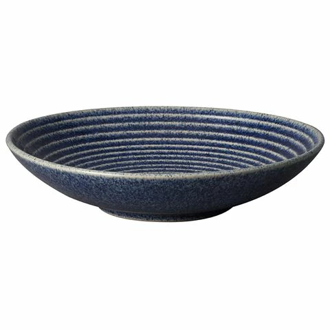 Denby - Studio Ridged Bowl Medium Cobalt Blue 3 Denby - Studio Ridged Bowl Medium Cobalt Blue