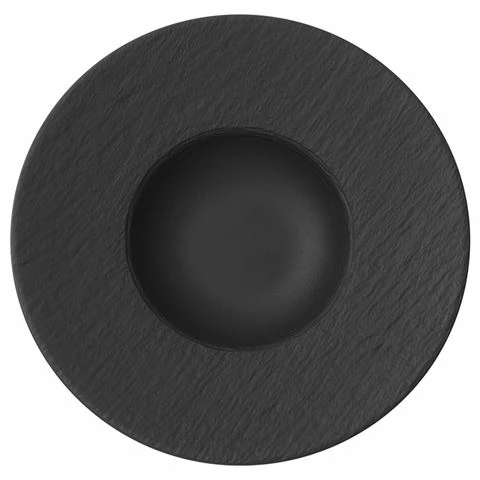Villeroy & Boch V&B - Manufacture Rock Pasta Plate Black 28cm 3 Villeroy & Boch V&B - Manufacture Rock Pasta Plate Black 28cm