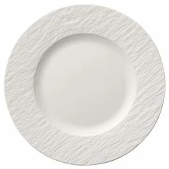 Villeroy & Boch V&B - Manufacture Rock Salad Plate Blanc White 22cm