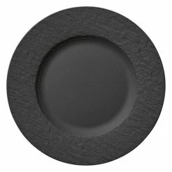 Villeroy & Boch V&B - Manufacture Rock Dinner Plate Black 27cm