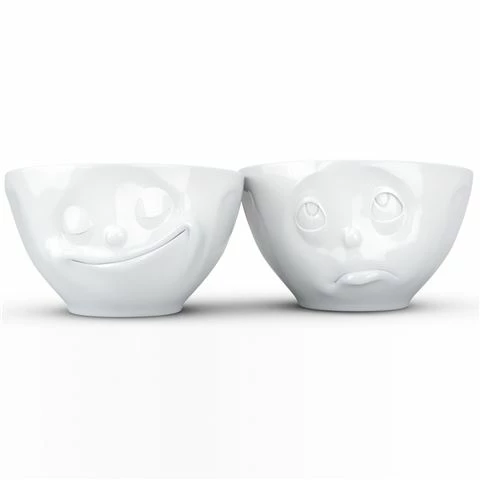 Tassen - Happy & Oh Please Bowl Set 200ml 2pce 3 Tassen - Happy & Oh Please Bowl Set 200ml 2pce