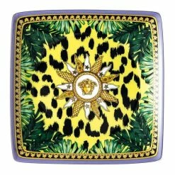 Rosenthal - Versace Jungle Animalier Square Flat Bowl 12cm