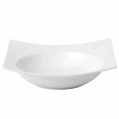 Wedgwood - GIO White Sculptural Bowl 23.7x6.8x23.7cm