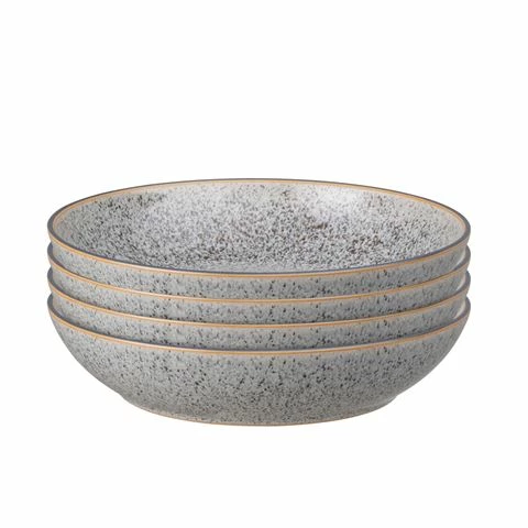 Denby - Studio Pasta Bowls Grey Set 4pce 3 Denby - Studio Pasta Bowls Grey Set 4pce