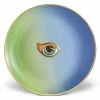 L'Objet - Lito Eye Canape Plate Green Blue 1 L'Objet - Lito Eye Canape Plate Green Blue -Ecology Shop 455910 Large