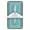 Le Cadeaux - Antiqua Butter Dish W/Butter Spreader Turq 2pce 2 Le Cadeaux - Antiqua Butter Dish W/Butter Spreader Turq 2pce -Ecology Shop 458859 Large