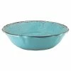 Le Cadeaux - Antiqua Salad Bowl Turquoise 35cm 2 Le Cadeaux - Antiqua Salad Bowl Turquoise 35cm -Ecology Shop 458883 Large