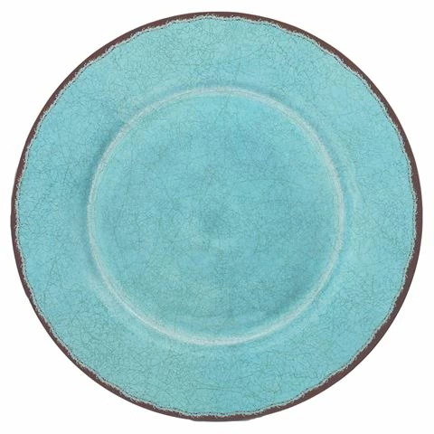Le Cadeaux - Antiqua Oval Platter Turquoise 40cm 3 Le Cadeaux - Antiqua Oval Platter Turquoise 40cm