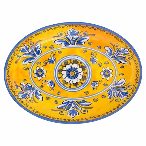 Le Cadeaux - Benidorm Oval Platter 41cm 3 Le Cadeaux - Benidorm Oval Platter 41cm