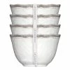 Le Cadeaux - Rustica Dessert Bowls White Set 4pce 1 Le Cadeaux - Rustica Dessert Bowls White Set 4pce -Ecology Shop 458978 Large