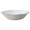 Le Cadeaux - Rustica Antique Salad Bowl White 35cm 2 Le Cadeaux - Rustica Antique Salad Bowl White 35cm -Ecology Shop 458979 Large
