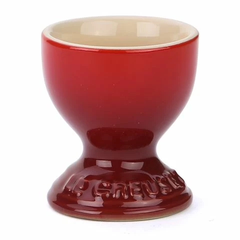 Le Creuset - Stoneware Egg Cup Cerise Red 3 Le Creuset - Stoneware Egg Cup Cerise Red