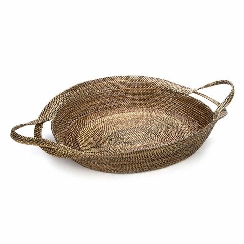 Calaisio - Oval Tray With Double Handles 62cm 3 Calaisio - Oval Tray With Double Handles 62cm