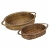 Calaisio - Oval Small & Large Basket Set 2pce 2 Calaisio - Oval Small & Large Basket Set 2pce -Ecology Shop 546440 Large