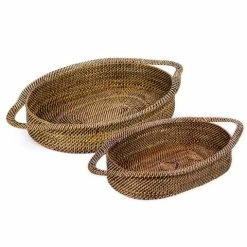 Calaisio - Oval Small & Large Basket Set 2pce