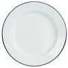 Falcon - Enamel Dinner Plate White & Blue 30cm 2 Falcon - Enamel Dinner Plate White & Blue 30cm -Ecology Shop 569635 Large