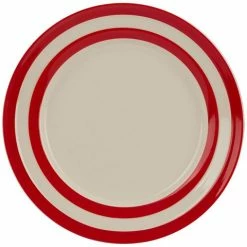 Cornishware - Breakfast Plate Red 22cm
