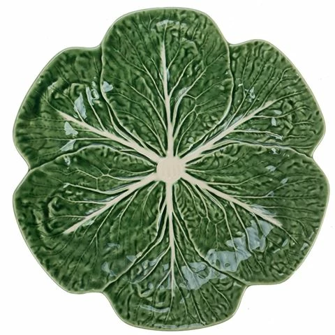 Bordallo Pinheiro - Cabbage Green Dinner Plate 26.5cm 3 Bordallo Pinheiro - Cabbage Green Dinner Plate 26.5cm